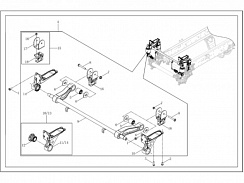 5001010-C1_CB45 Каркас – Пневмоподушка передней подвески