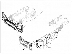 2803010-Q1-A1509  Передний бампер