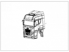 5000010-E1-B83-BJ070-001-#1 Кабина в сборе