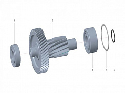 1700011AAG (F12JZ22A+FHB400) – Узел автоматической трансмиссии (F12JZ22A+FHB400) – Узел промежуточного вала задней коробки отбора мощности