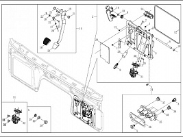 3504010-T1-BJ003 Педаль тормоза – Главный тормозной цилиндр