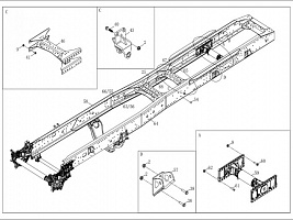 2800010-AJ3-DY624 Рама