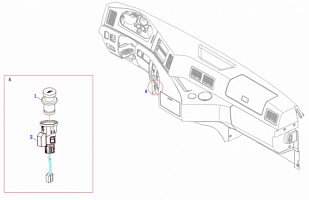 3725G01-DY806 модуль прикуривателя