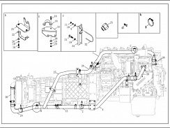 3524100-D2-[BJ019]-001 Гидравлическая система замедлителя